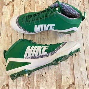 NIKE Force Zoom Trout 4 Green Baseball Cleats